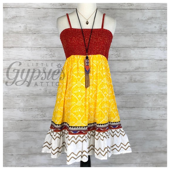 Earthbound Cotton Summer Dress - Picture 10 of 10